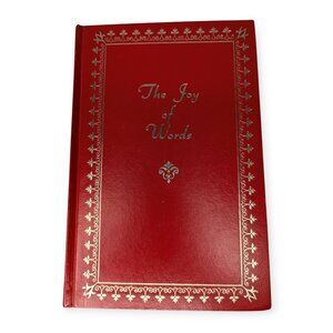 Vintage The Joy of Words Hard Cover Book Copyright 1960